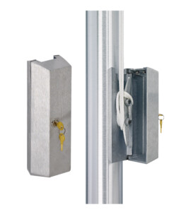 Flagpole Cleat and Cleat Cover