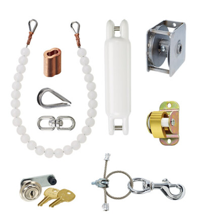 Internal Halyard Flagpole Parts