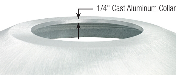 STYLE A, FC11 Cast Aluminum Collar 2