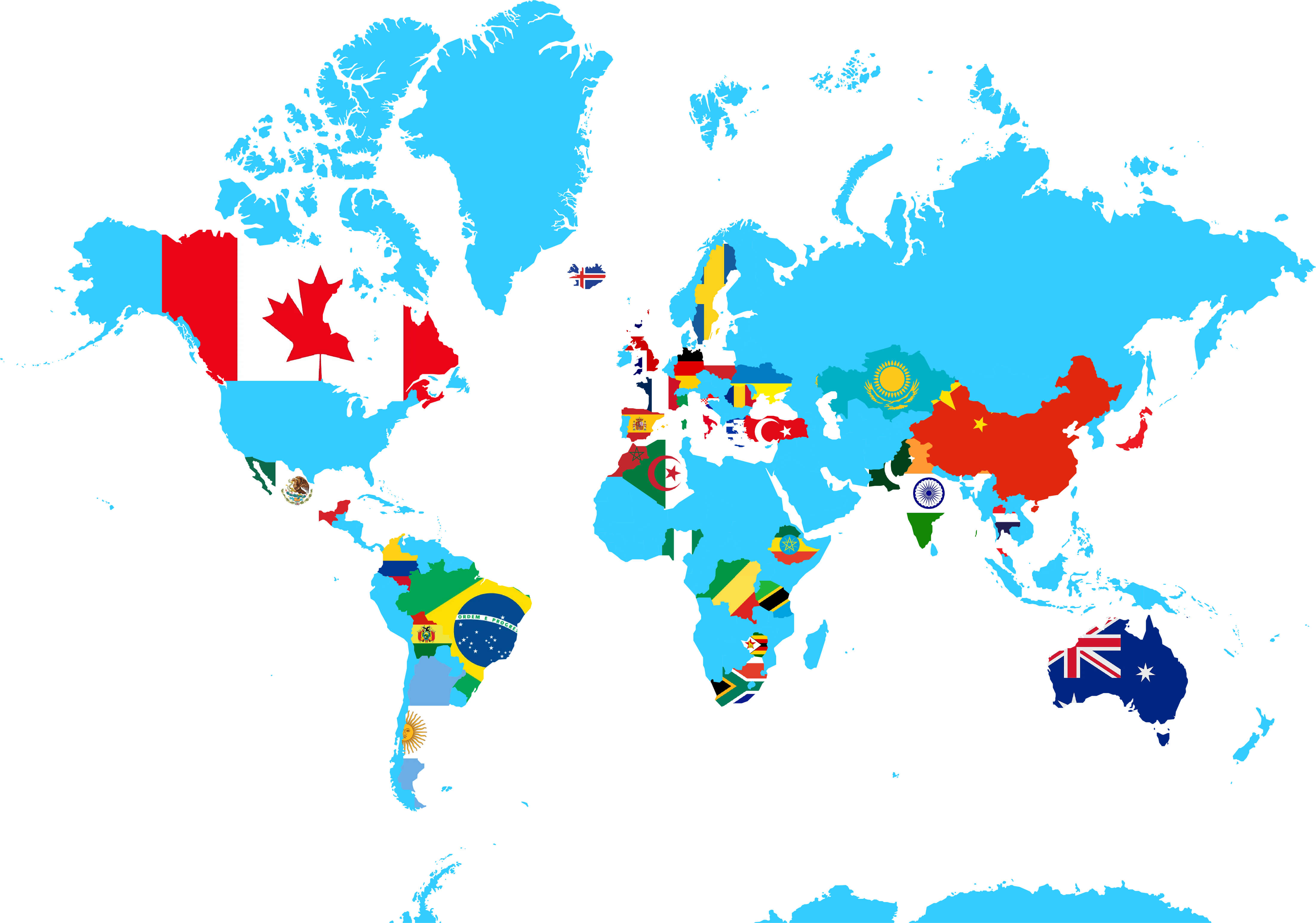Endura-Nylon World Flag L - Q