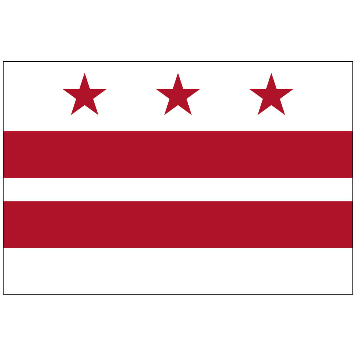 Endura-Nylon District of Columbia Flag