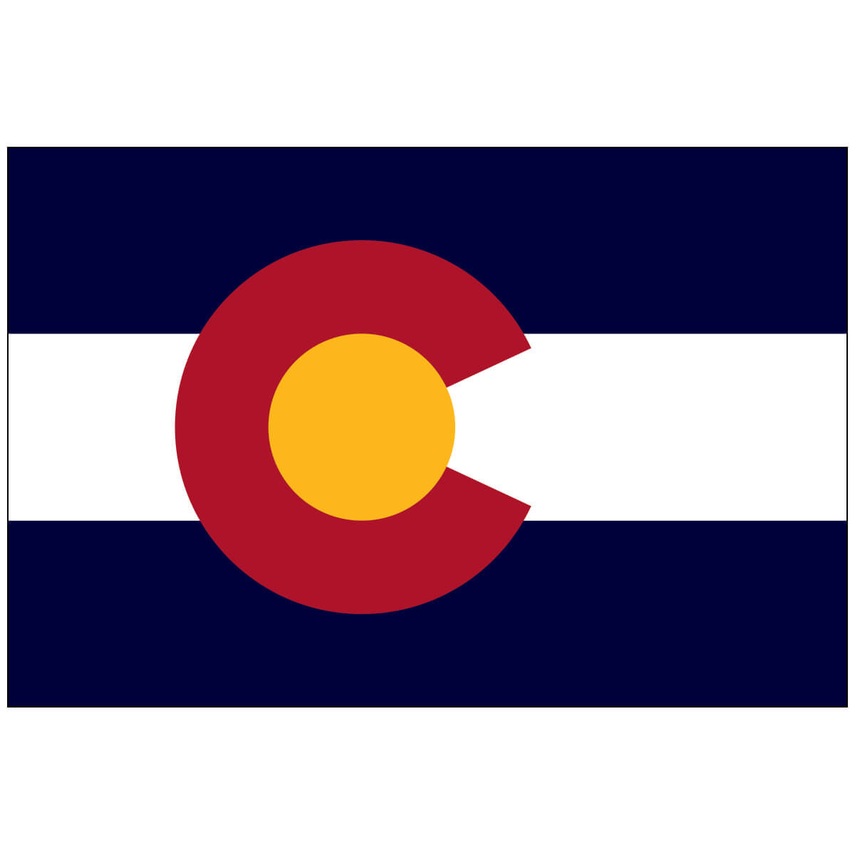 Nylon Colorado State Flag