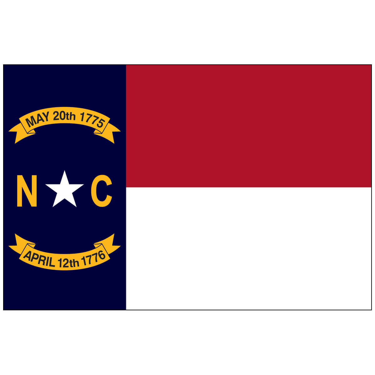 Nylon North Carolina State Flag