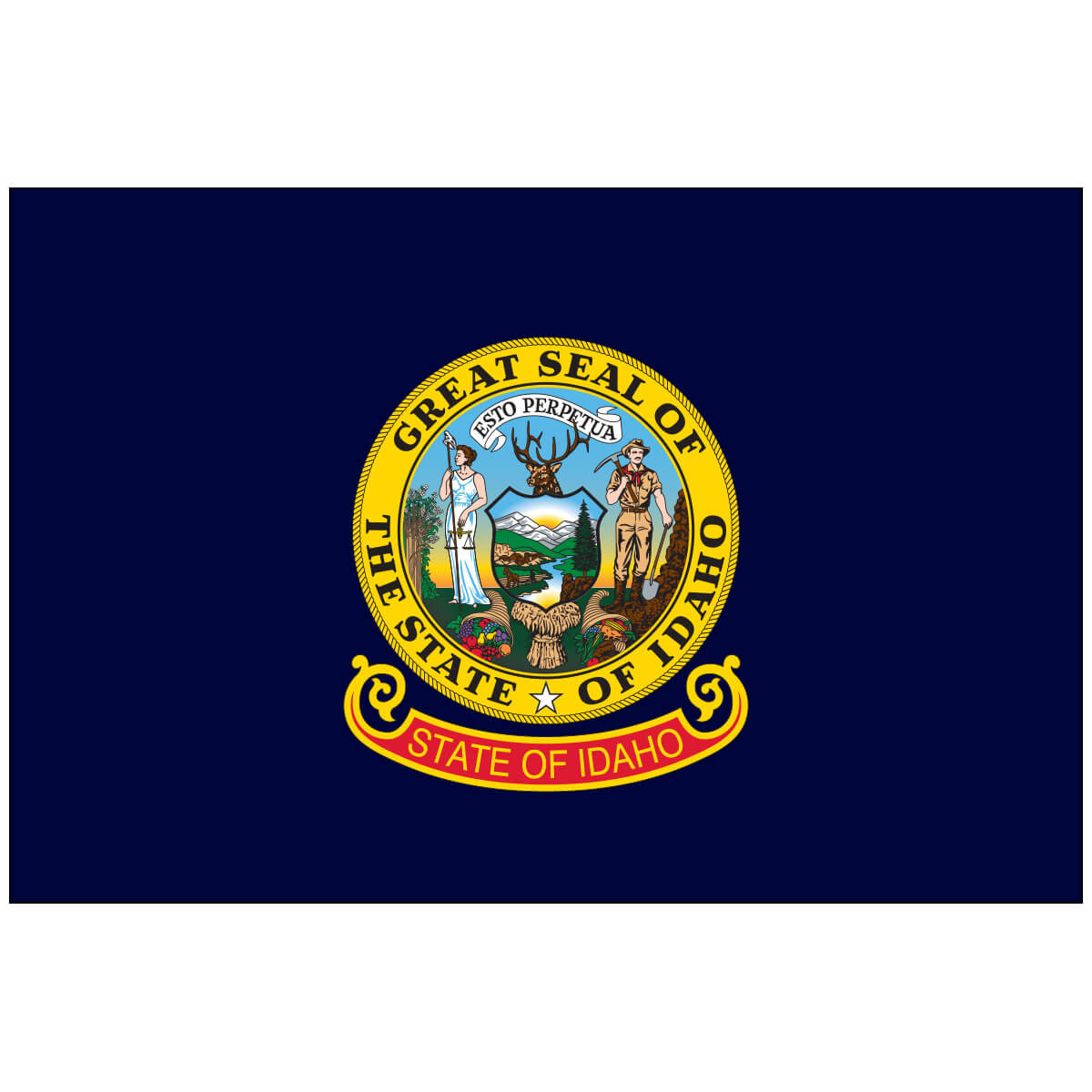Poly-Max Idaho State Flag