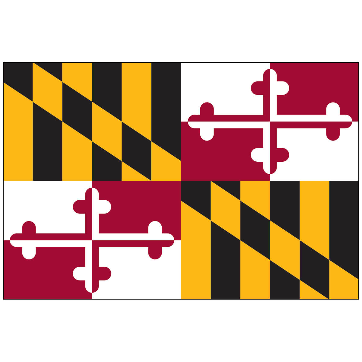 Poly-Max Maryland State Flag