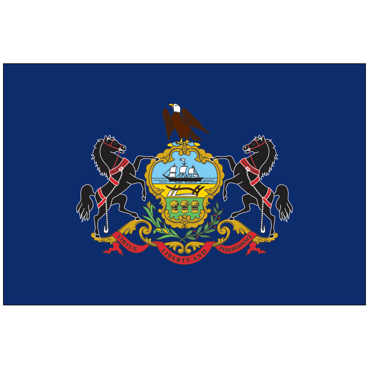 Poly-Max Pennsylvania State Flag