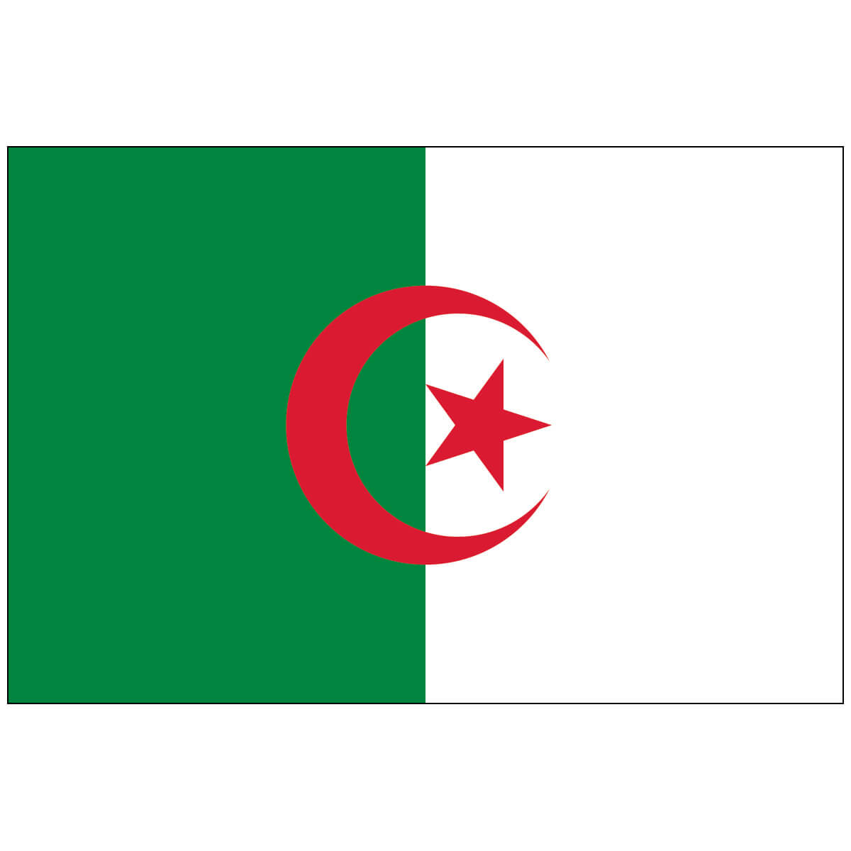 Nylon Algeria Flag