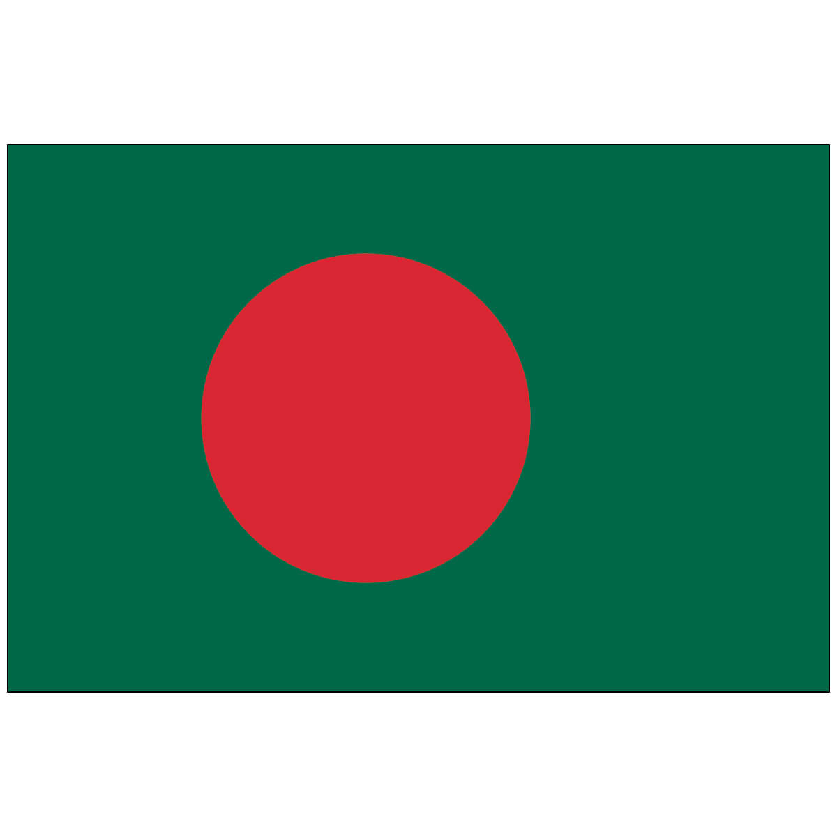 Nylon Bangladesh Flag