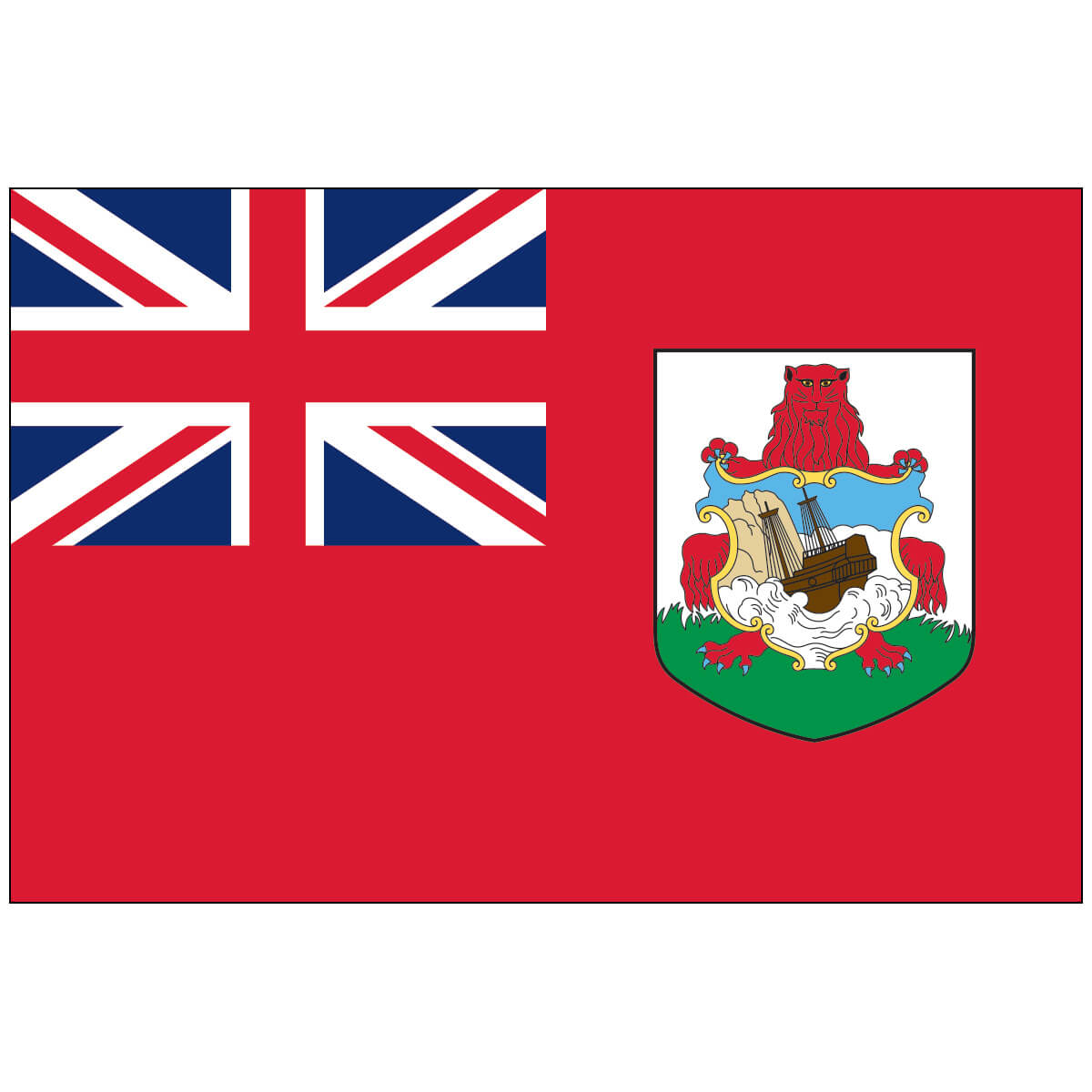 Nylon Bermuda Flag