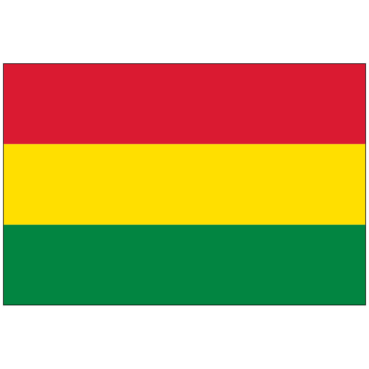 Nylon Bolivia Flag