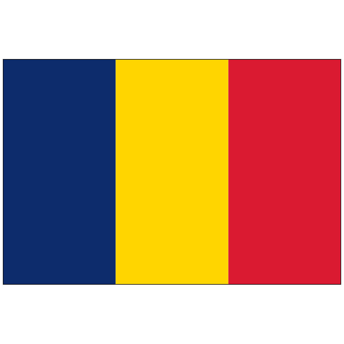 Nylon Chad Flag
