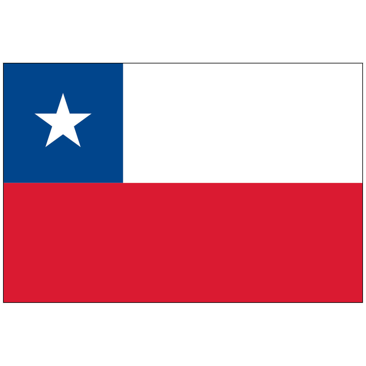 Nylon Chile Flag