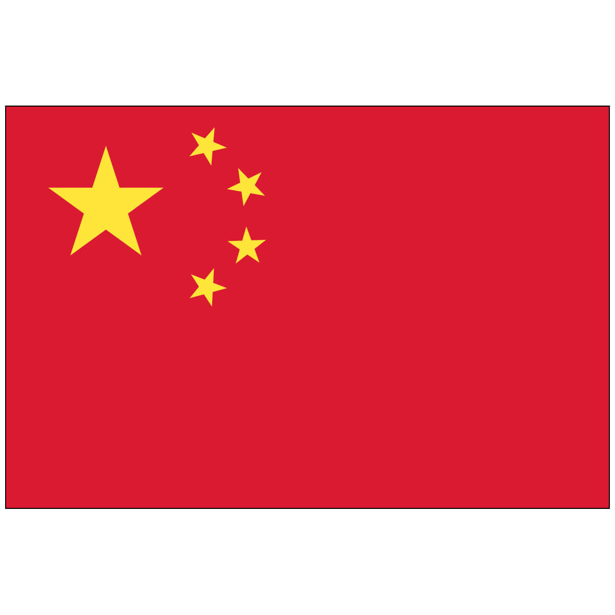 Nylon China Flag