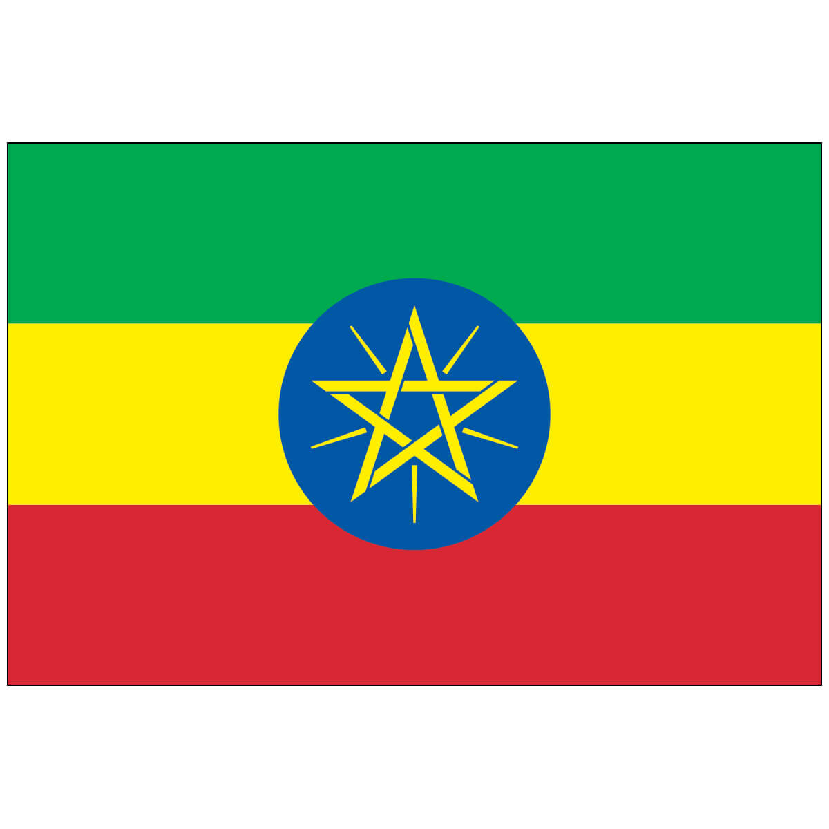 Nylon Ethiopia Flag