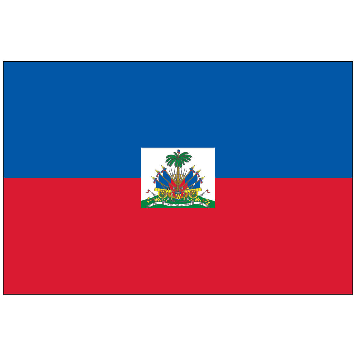 Nylon Haiti w/Seal Flag