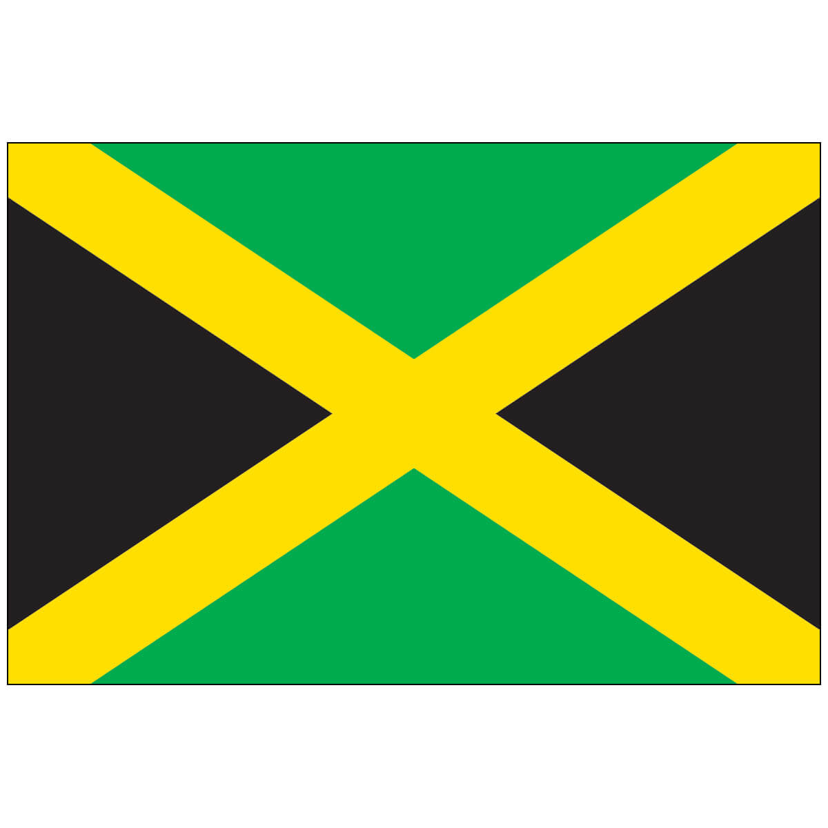 Nylon Jamaica Flag