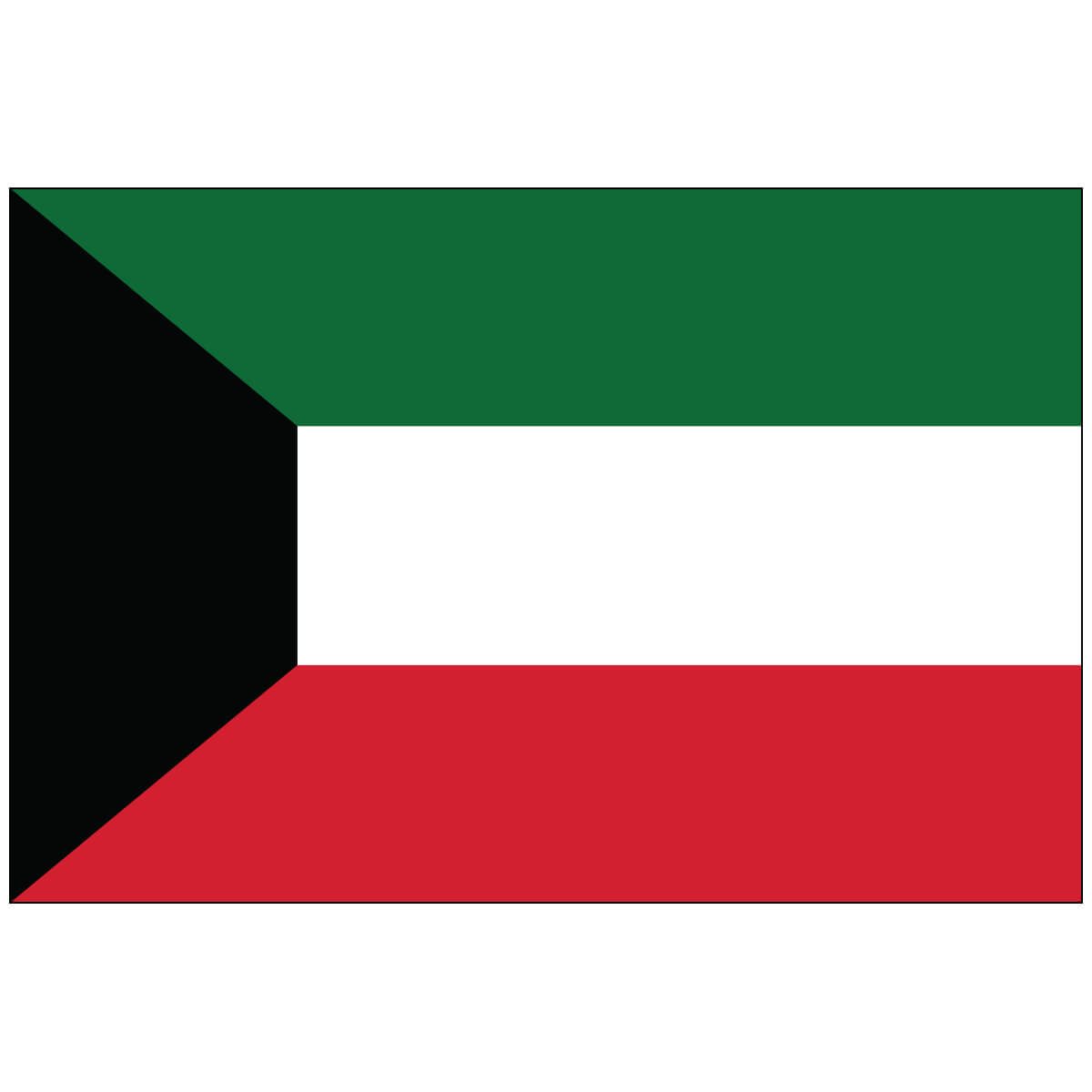 Nylon Kuwait Flag
