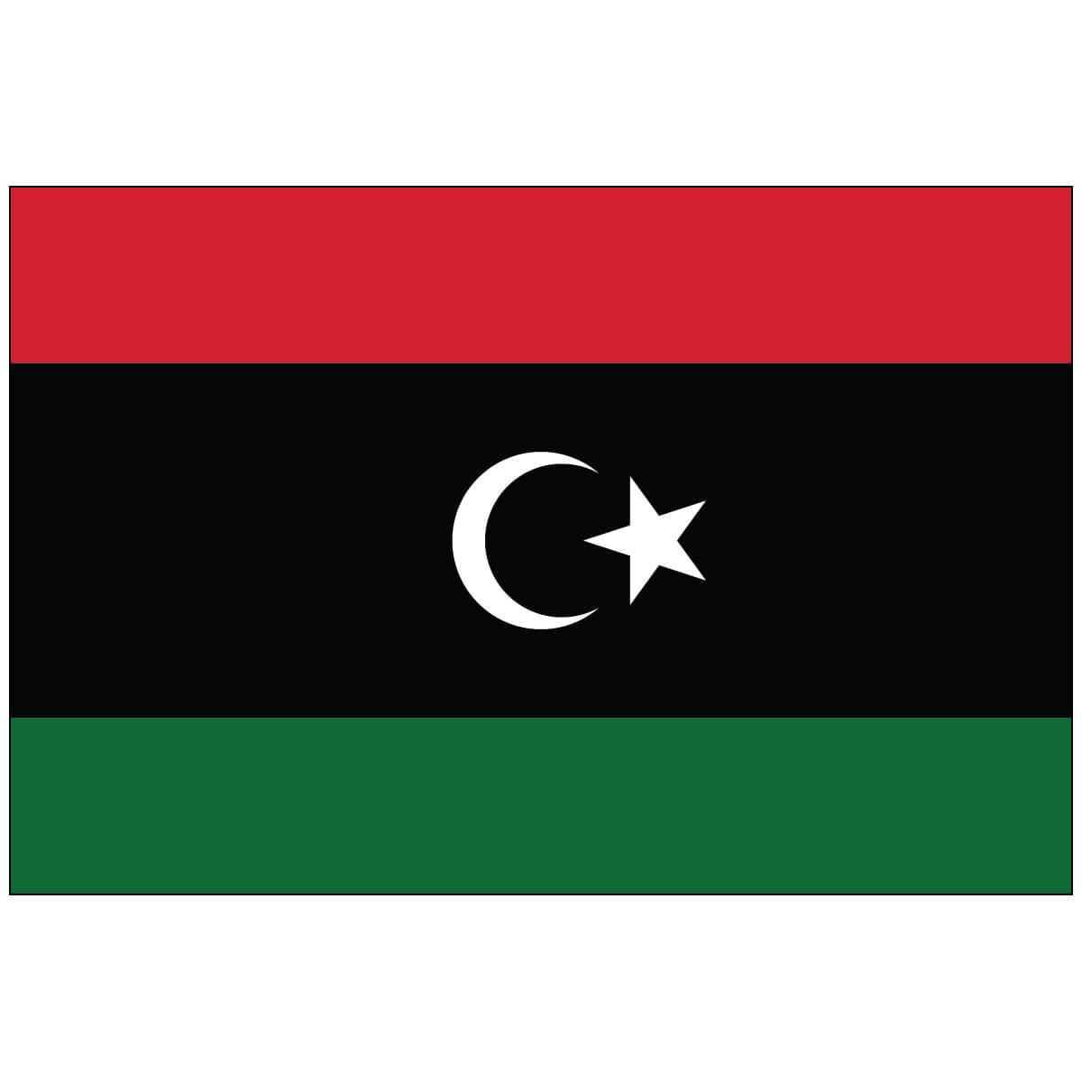 Nylon Libya Flag