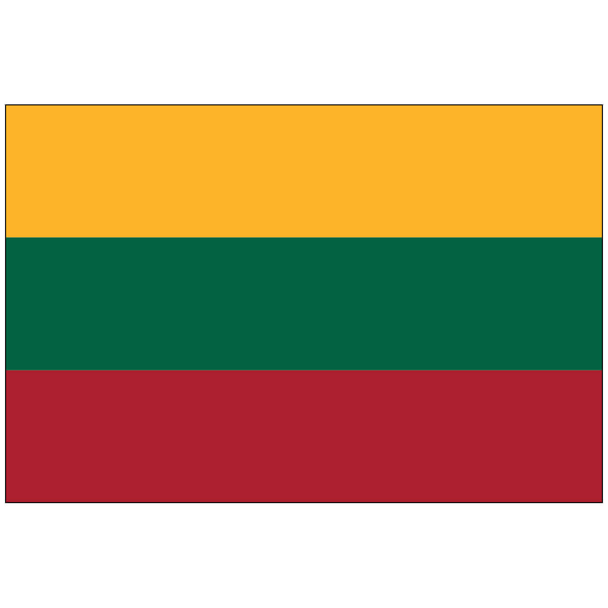 Nylon Lithuania Flag