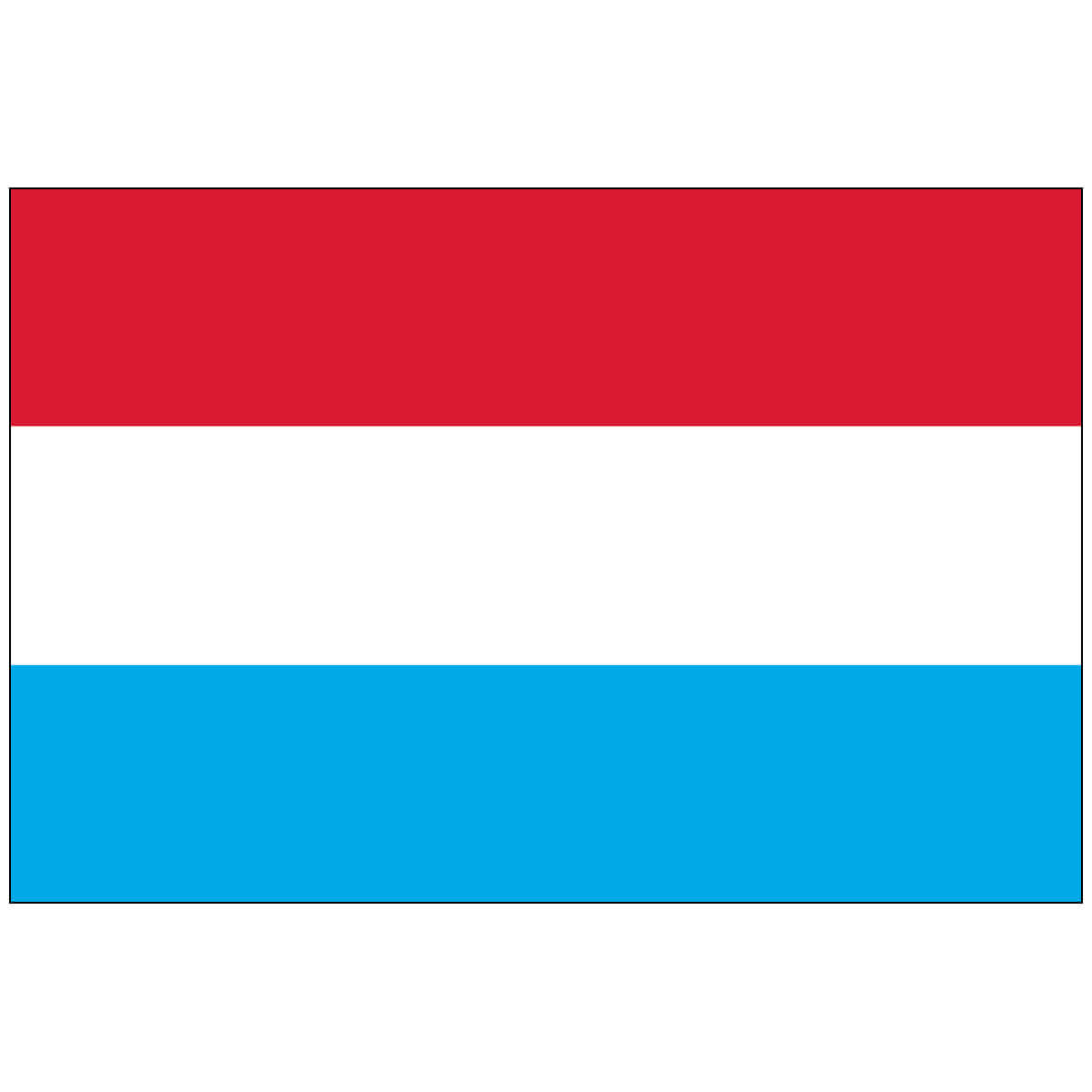 Nylon Luxembourg Flag