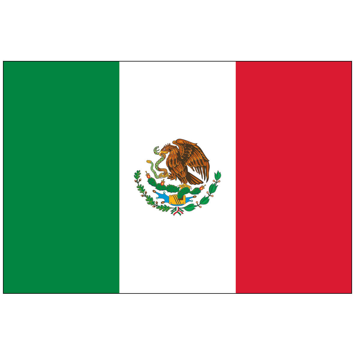 Nylon Mexico Flag
