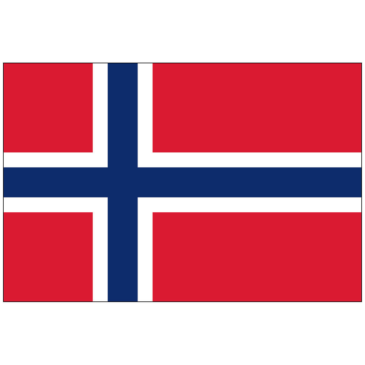 Nylon Norway Flag