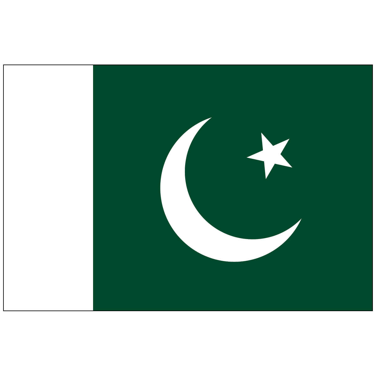 Nylon Pakistan Flag
