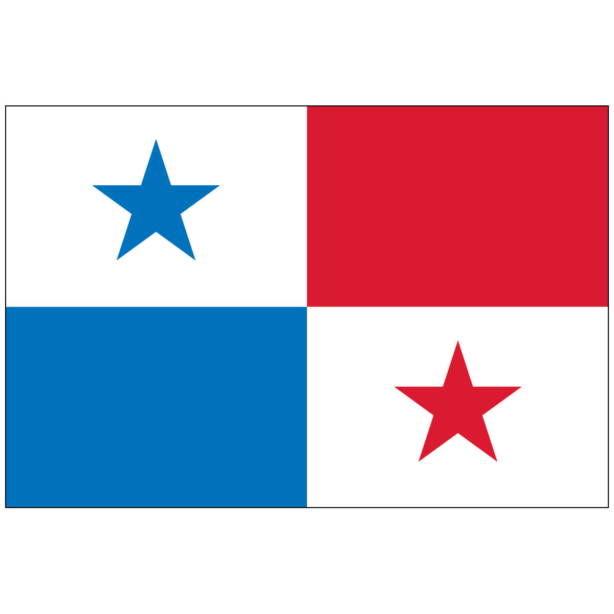 Nylon Panama Flag
