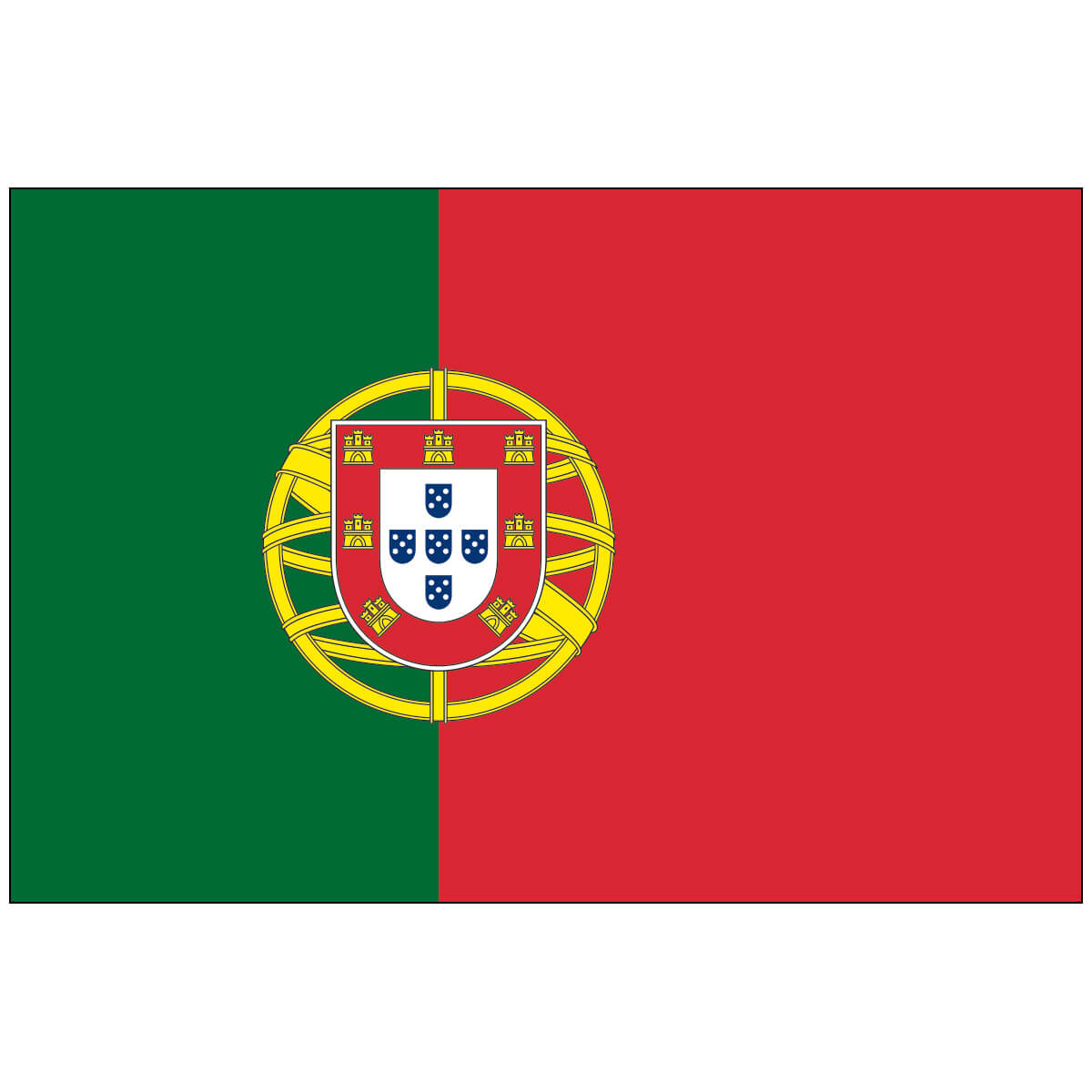 Nylon Portugal Flag