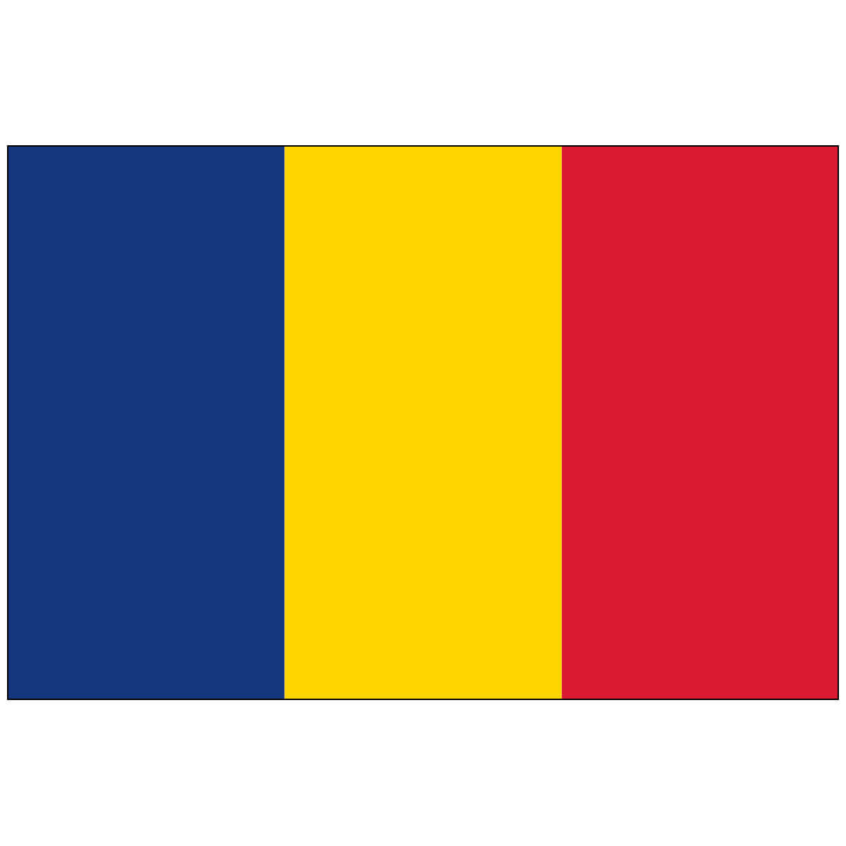 Nylon Romania Flag
