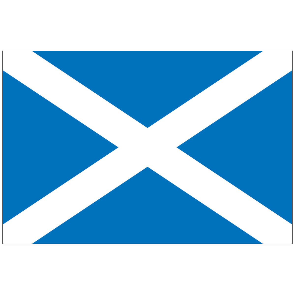 Nylon Scotland w/Cross Flag