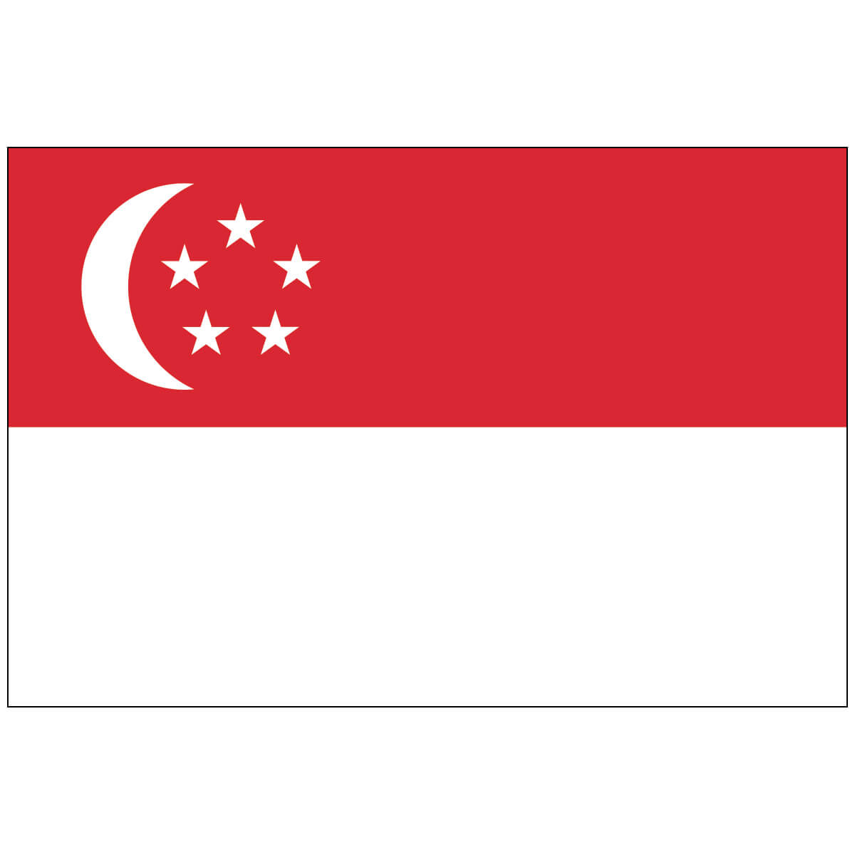 Nylon Singapore Flag