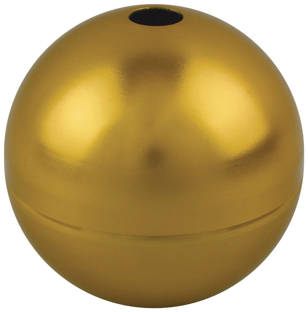Gold Anodized Aluminum Globe for E-16 Eagle 2