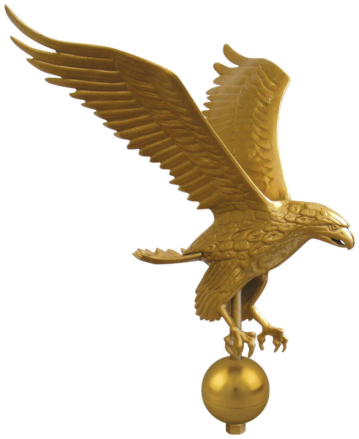 Gold Anodized Aluminum Globe for E-16 Eagle