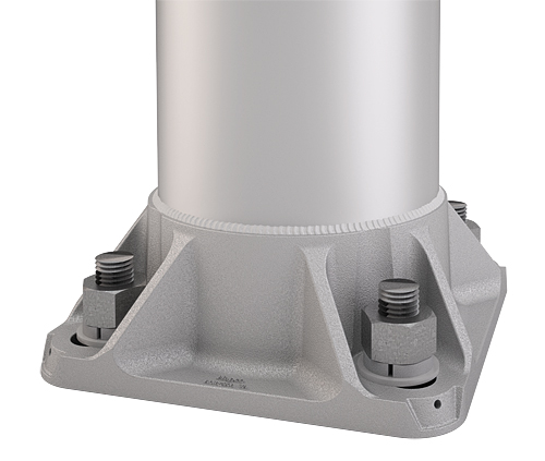 12" Bolt Covers - Cast Aluminum 3